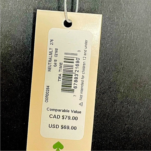 Kate Spade New York Alice in Wonderland Teacup Mini Pendant Necklace - Picture 7 of 7